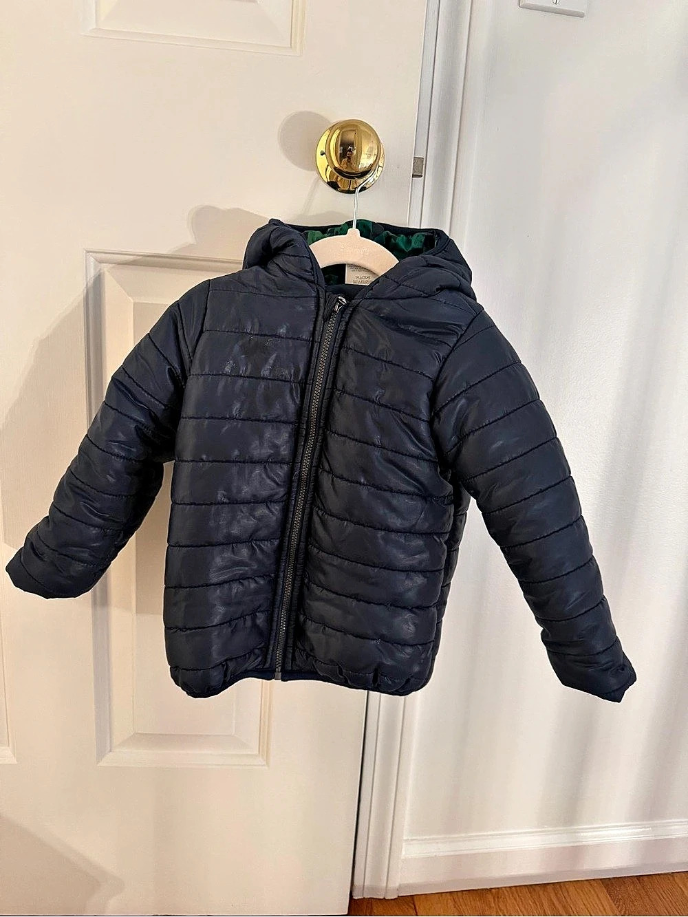 Gap baby Navy Green Dino Puffer Jacket